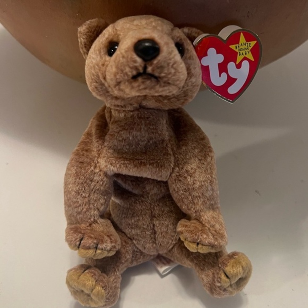 Ty Beanie Babies‎ NWT Pecan vintage 1999